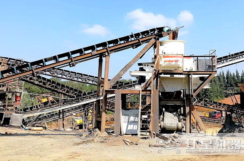 制砂機(jī)成品粒型好，成品多用于建筑工程，道路基建